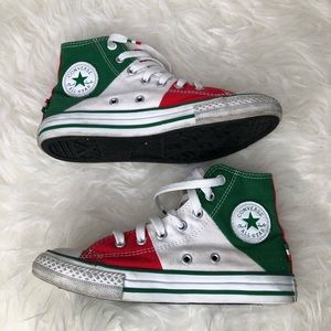 mexican flag converse shoes